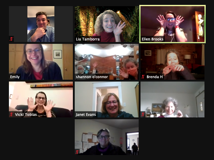 A virtual social event hosted by the folks at Teambuilding.com